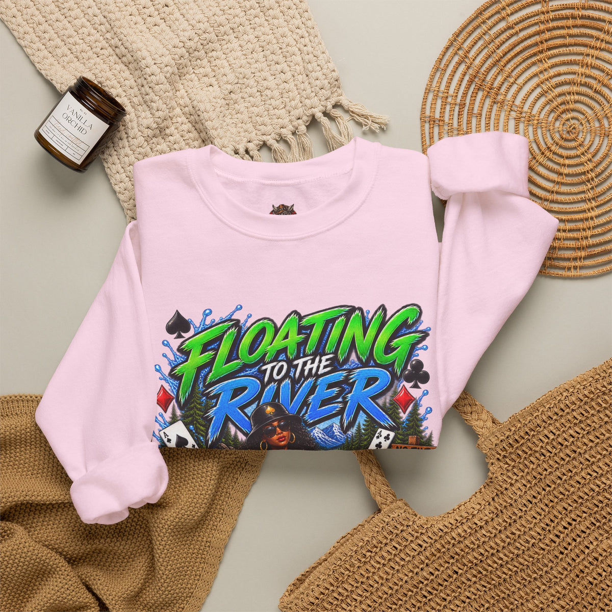 "Floating to the River Sweatshirt"