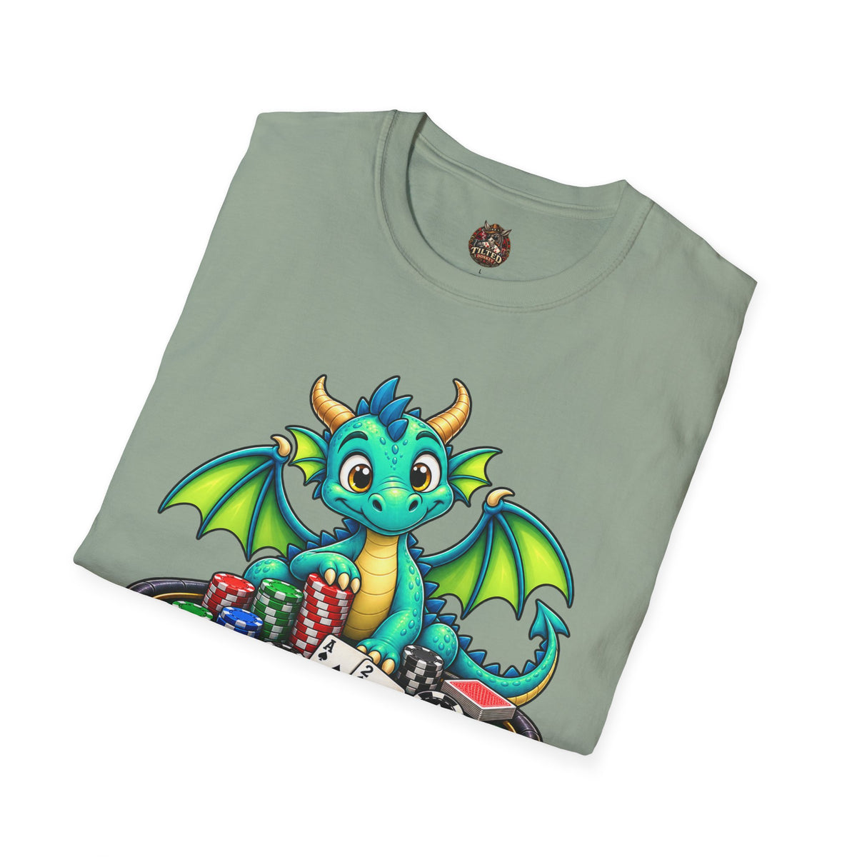 Acey Duecy Dragon T-Shirt – Cute Card Graphic Tee