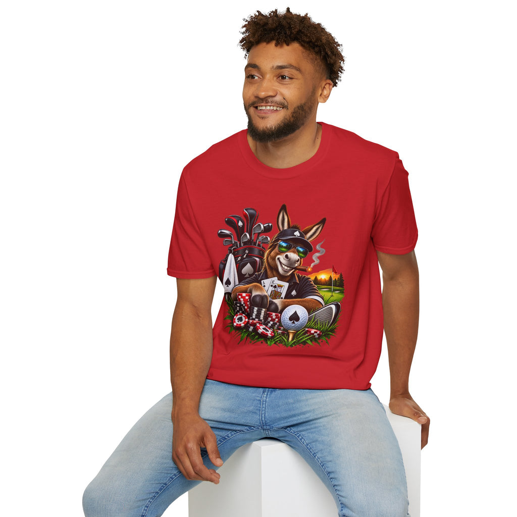 Donkey Poker Night T-Shirt — Funny Poker Tee